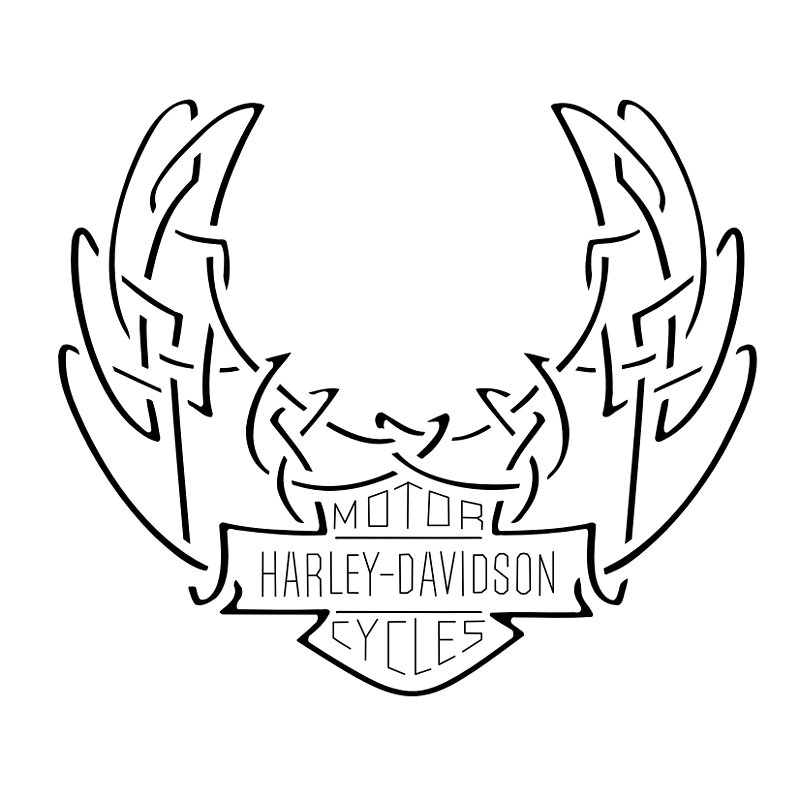 Tatuaggio di Harley Davidson, Logo celtico tattoo - TattooTribes.com