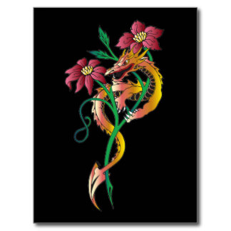 Flower Dragon Gifts - T-Shirts, Art, Posters & Other Gift Ideas ...