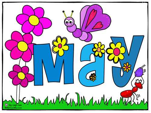 Month Of May Clip Art - Cliparts.co