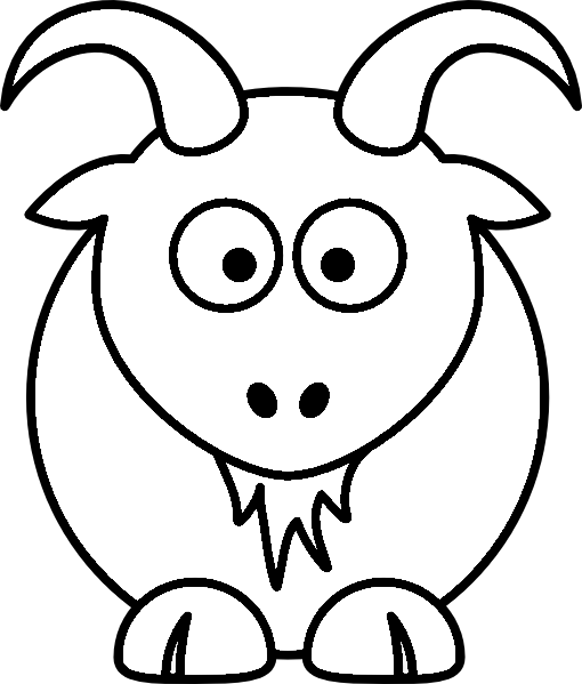 cartoon farm animals coloring pages for kids to print out ...