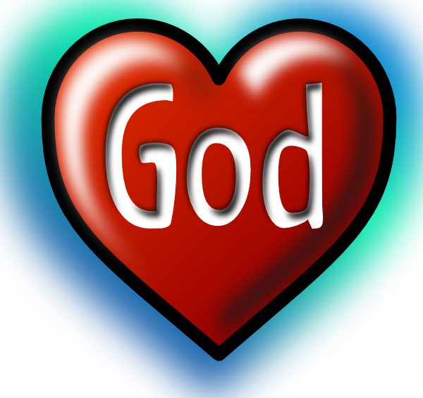 God Heart clip art Free Vector / 4Vector