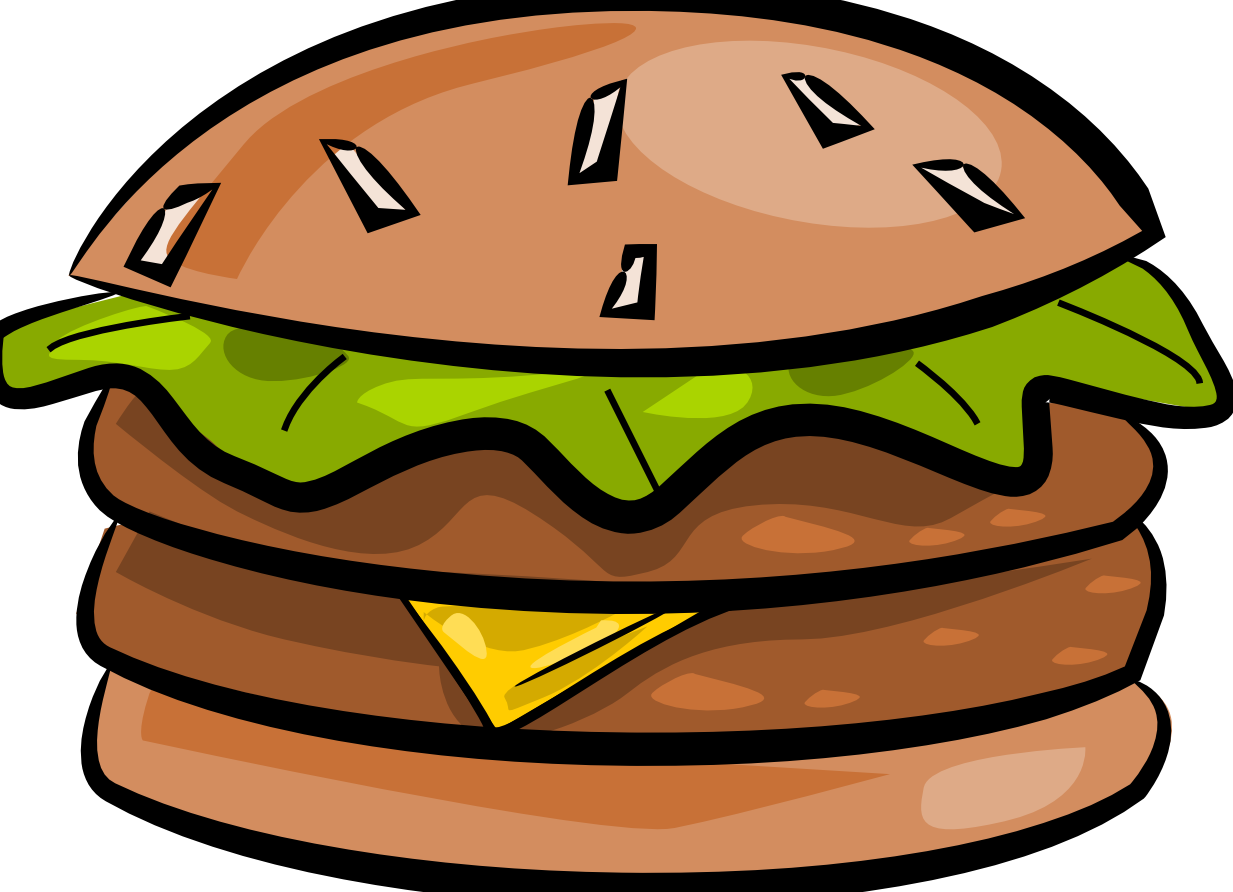 The Totally Free Clip Art Blog: Food - Hamburger