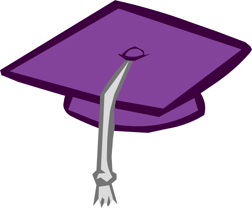 Purple Graduation Cap - Club Penguin Wiki - The free, editable ...