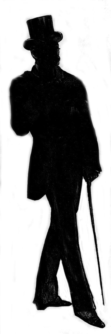 Man In Top Hat Silhouette Images & Pictures - Becuo