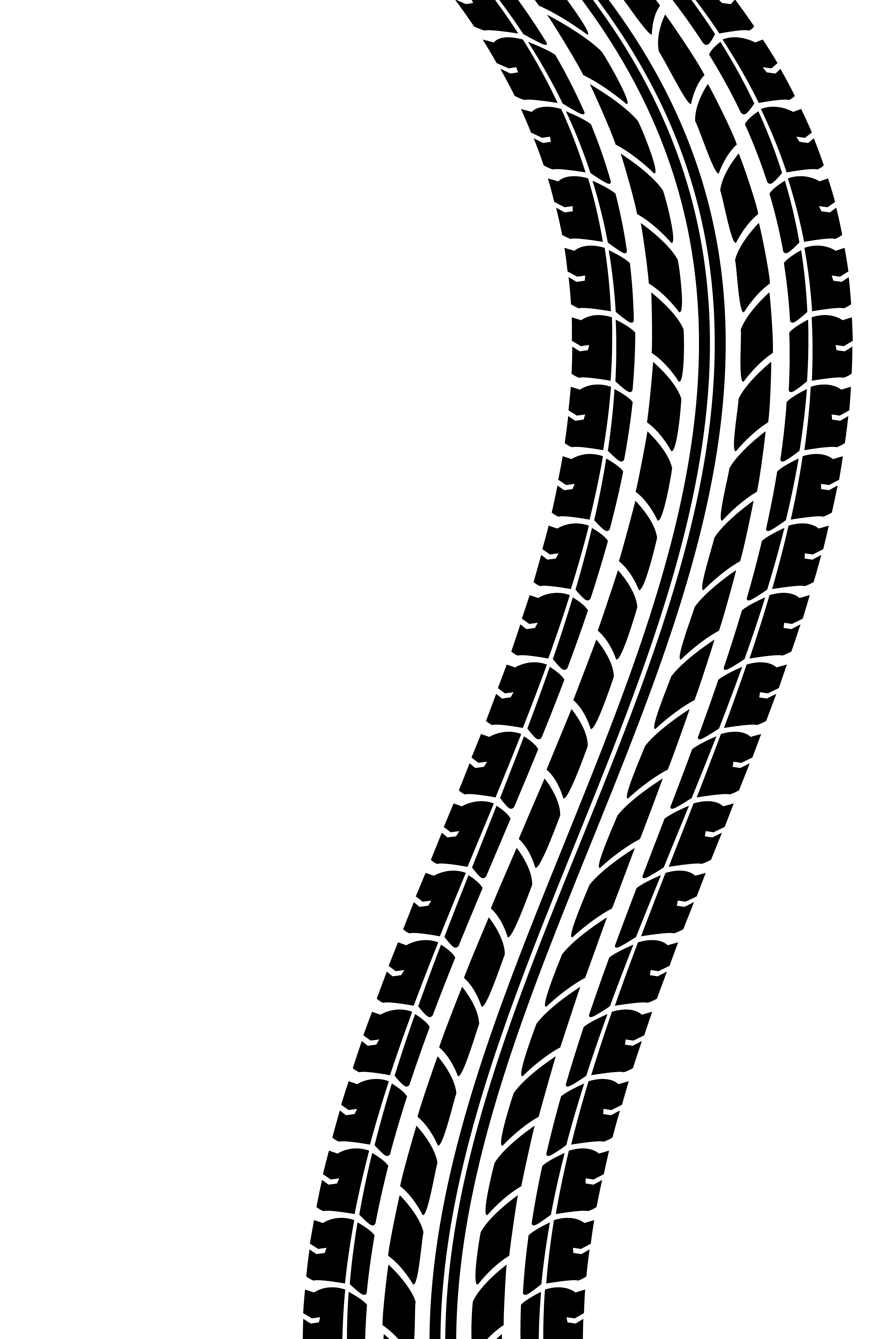 Tire Tracks Vector - Gallery