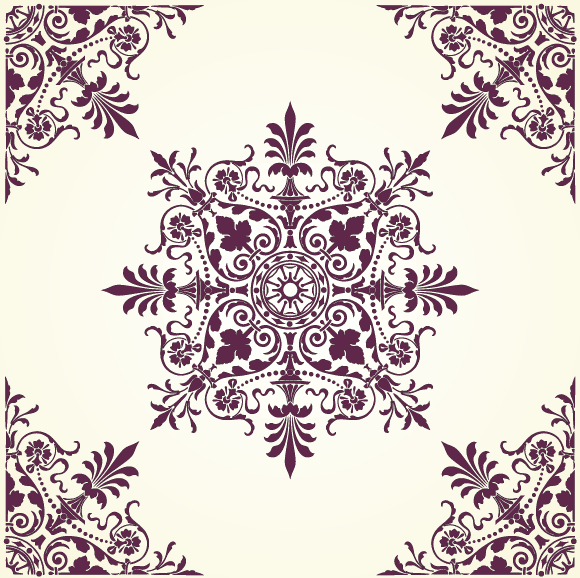 Roundup of Free Vector Ornament Patterns | Design Freebies