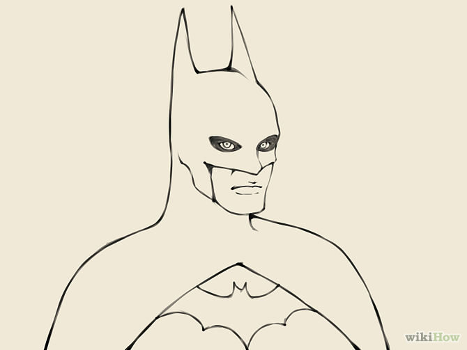 6 Ways to Draw Batman - wikiHow