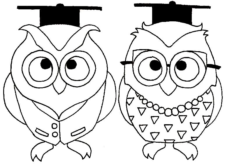 Graduation Owls Original by ModaCephalopoda on DeviantArt