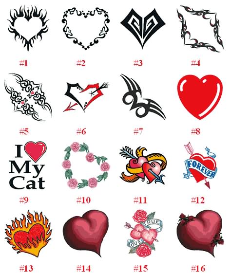 Heart Tattoos and Designs| Page 156