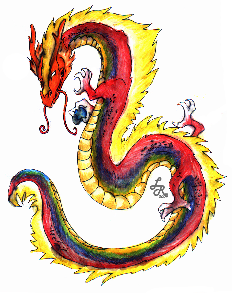 Chinese Dragon Tatoo by ladyroll on DeviantArt