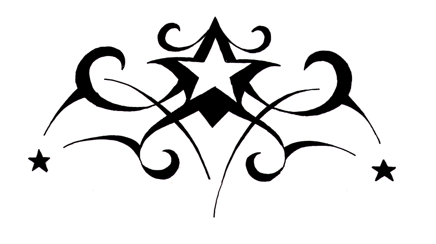 Tribal Star Tattoo Designs - Tattos