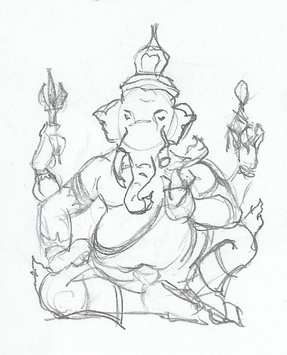 Ganesh Quick Sketch | Flickr - Photo Sharing!