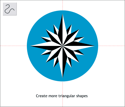 Page 2 The Xara Xone Workbook - A Compass Rose step-by-step tutorial