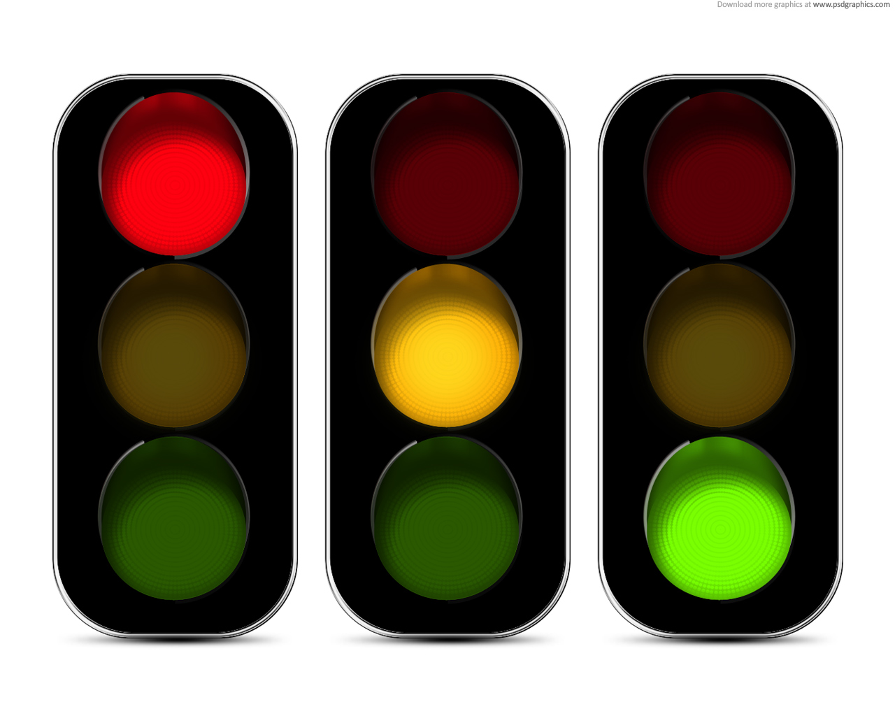 Traffic Light On Red - ClipArt Best