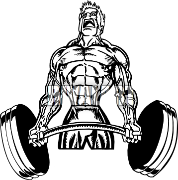 Barbell Weights Clipart
