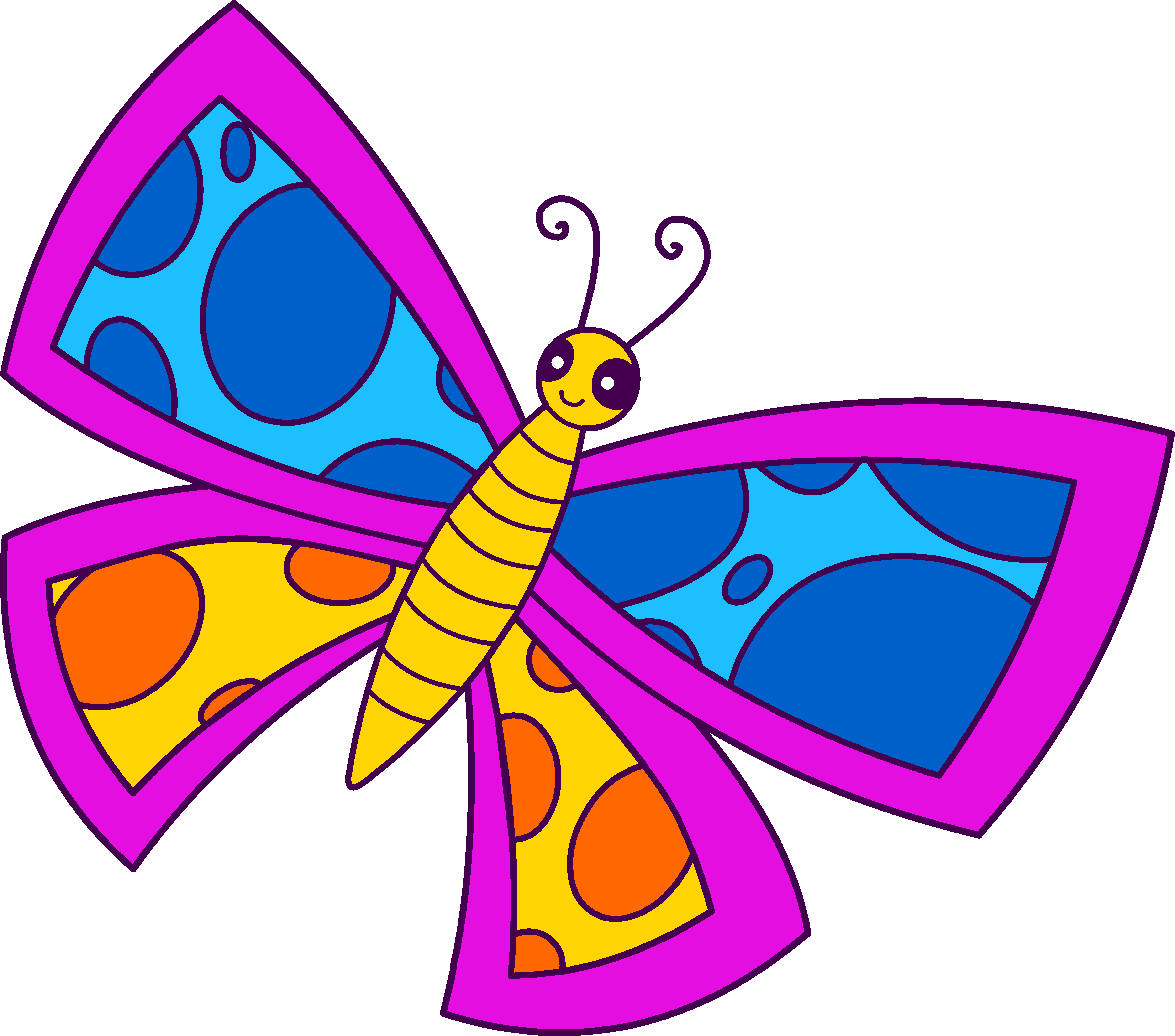 Butterfly Flying Clipart | Clipart Panda - Free Clipart Images