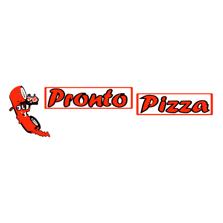 Pronto pizza Free Vector / 4Vector