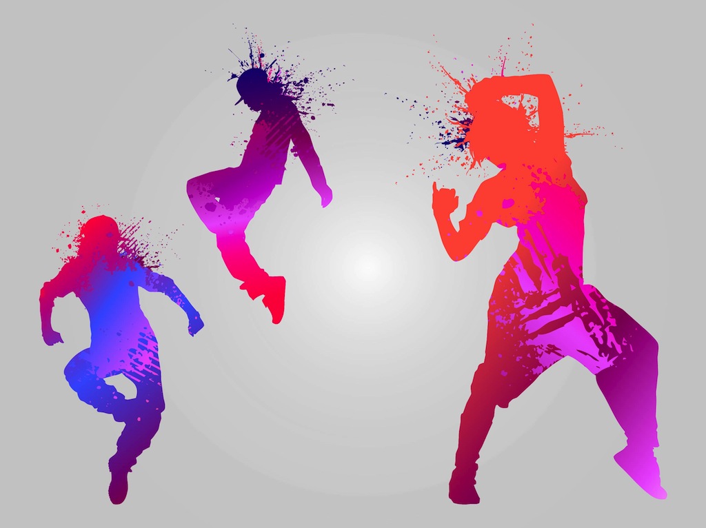 Dancers Silhouette - Cliparts.co