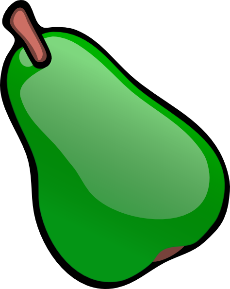 Pear Clipart Black And White | Clipart Panda - Free Clipart Images
