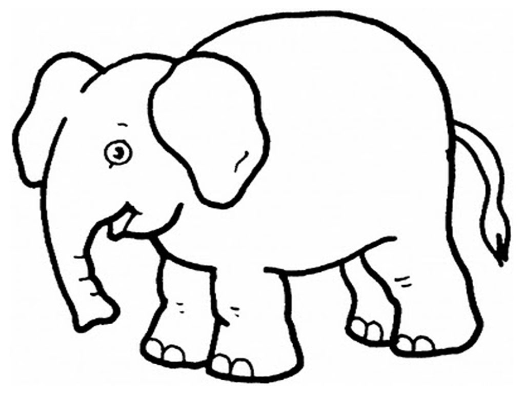 Elephant pictures for kids to color | www.fifaedu.com coloring ...