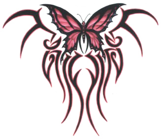 26 Tribal Butterfly Drawings Frees That You Can Download To ...