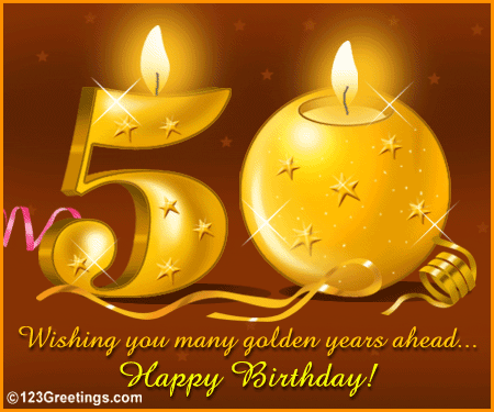 Wish A Happy 50th Birthday! Free Milestones eCards, Greeting Cards ...