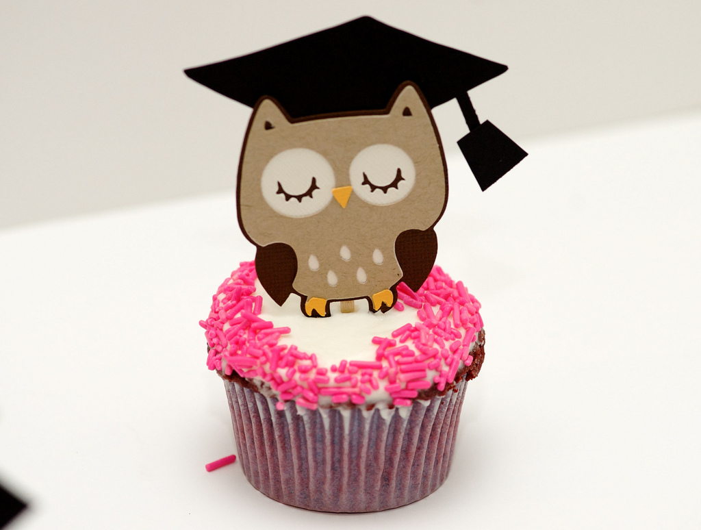 Wise Owl Cupcakes (Graduation) | Flickr - Photo Sharing!