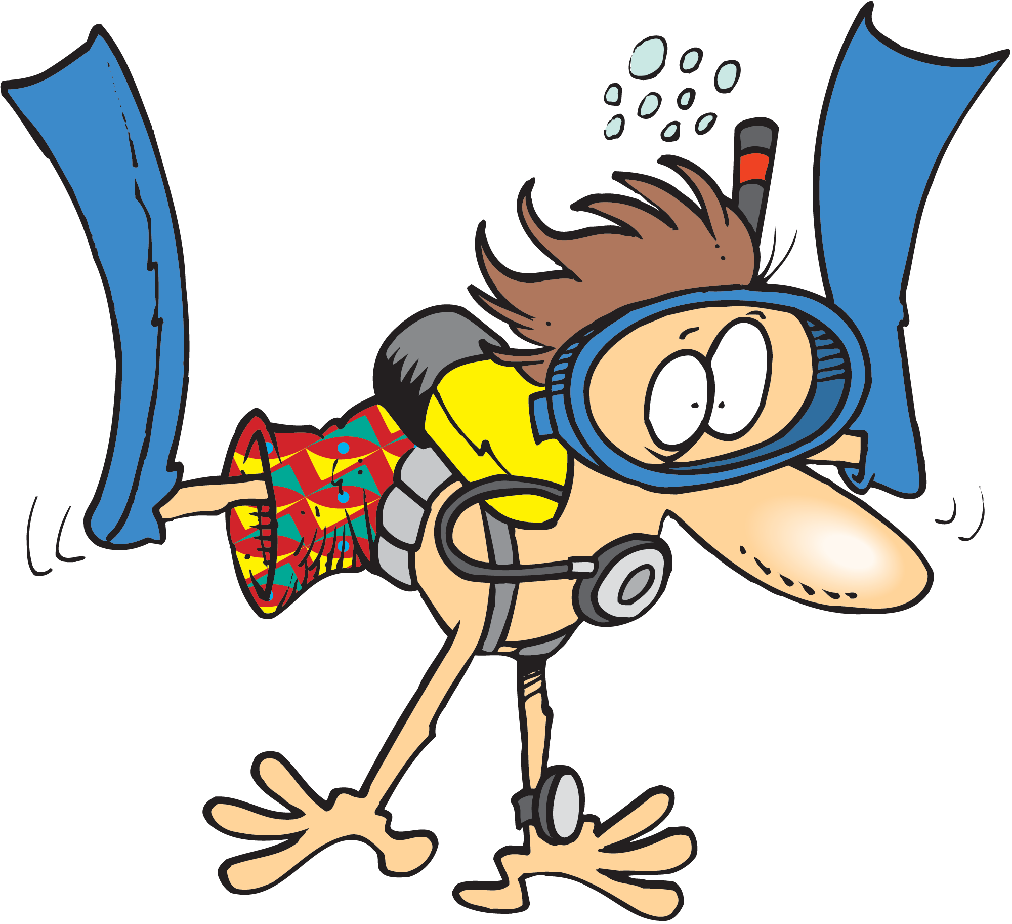 CARTOON SWIMMER - ClipArt Best