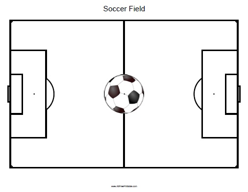 Soccer Field - Free Printable - AllFreePrintable.com