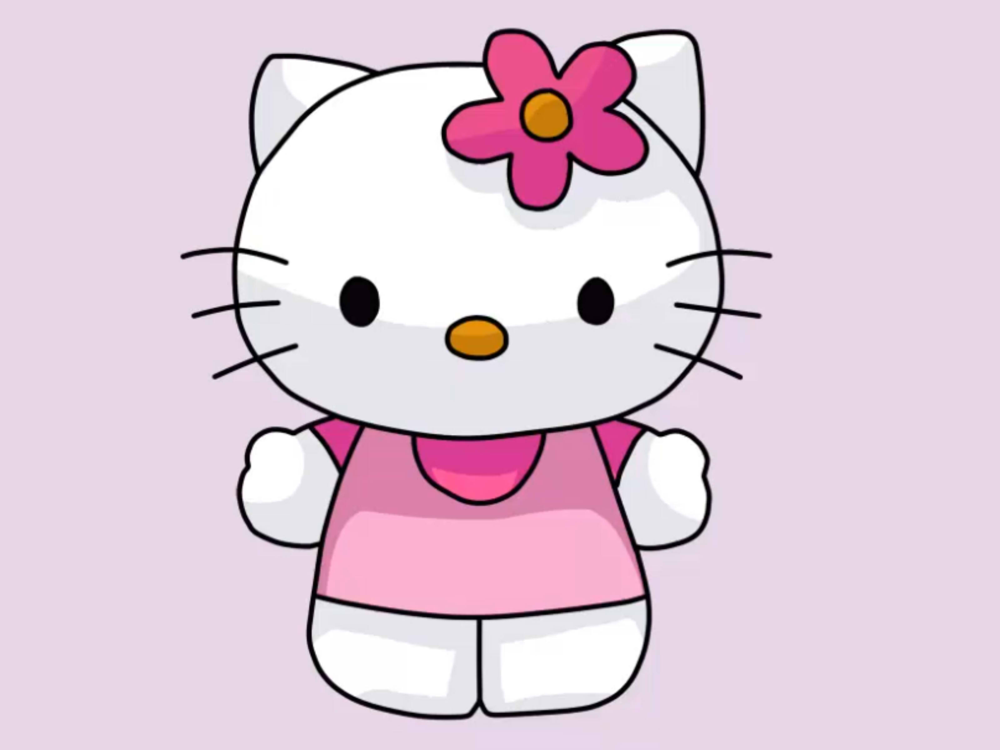 How to Draw Hello Kitty (with Pictures) - wikiHow