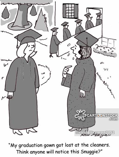 Graduation Gown Cartoons and Comics - funny pictures from CartoonStock