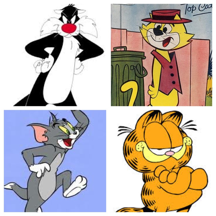Cool cartoon cats | Cartoon Cats | Pinterest