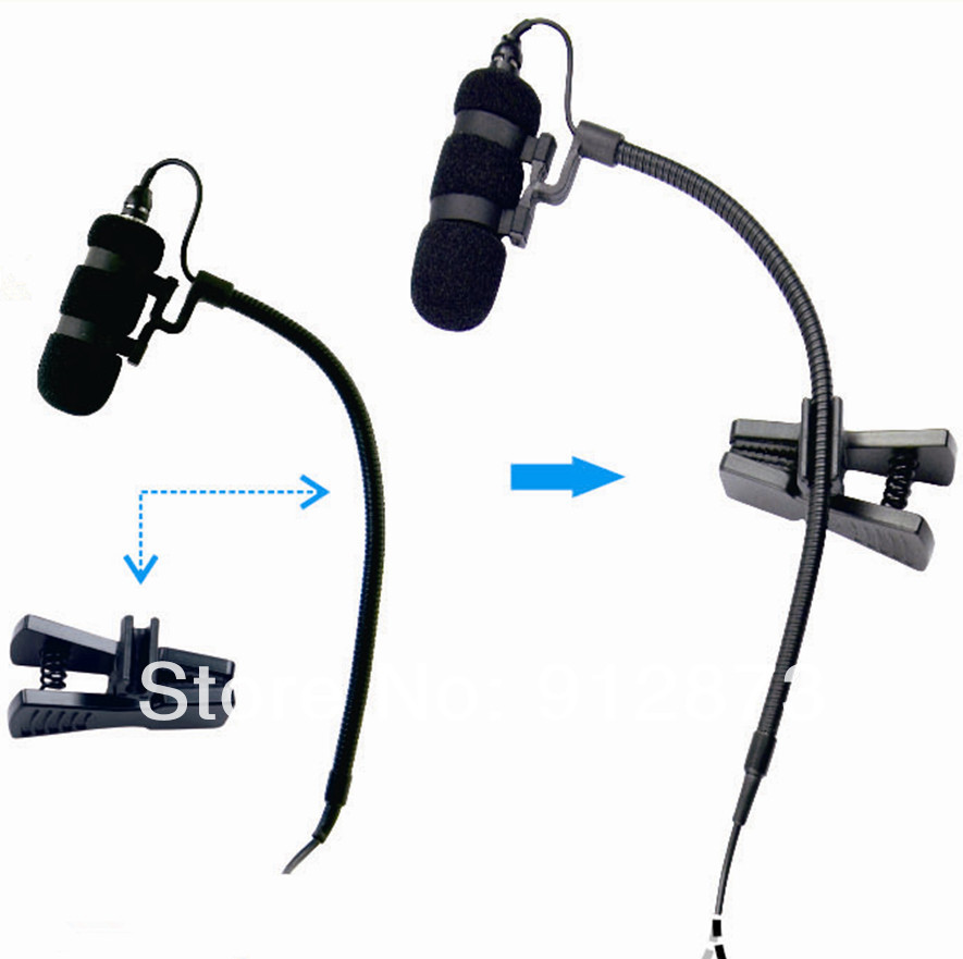 Professional Microphone for Instrument & 8 Kinds Universal Musical ...