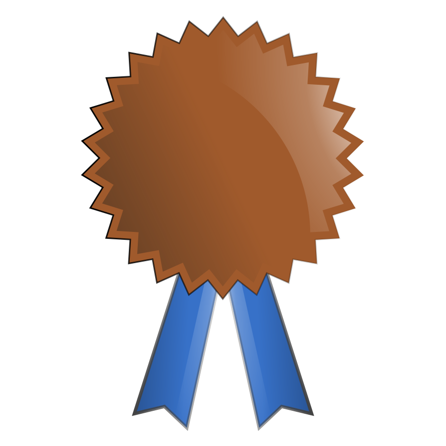 Bronze Medal 11 large 900pixel clipart, Bronze Medal 11 design ...