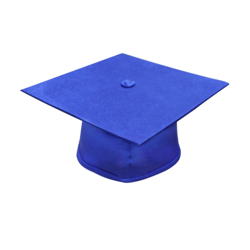 Matte Royal Blue Bachelor Academic Cap, Gown & Tassel | Gradshop