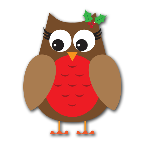 Christmas Owl Clip Art - Cliparts.co