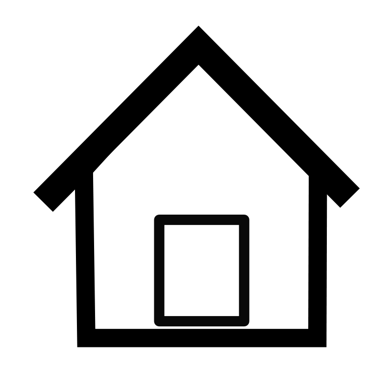 Simple-home Free Vector / 4Vector