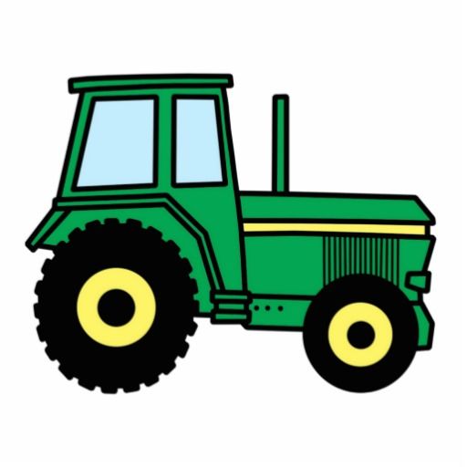 Farm Tractor Cartoon Green Farmer Truck Clipart - Free Clip Art Images