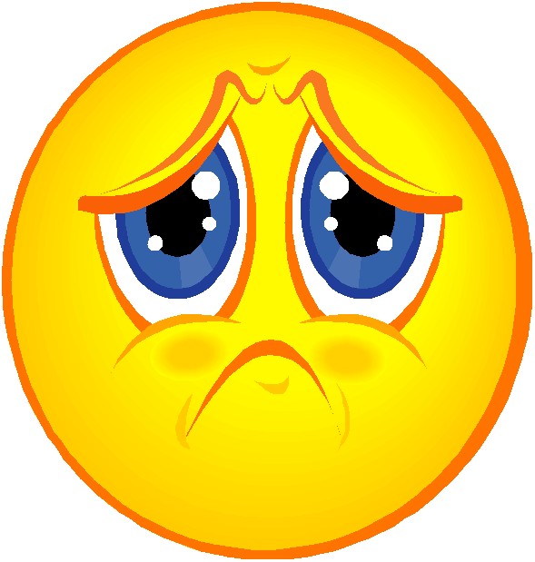 Clip Art Sad Smiley Clipart