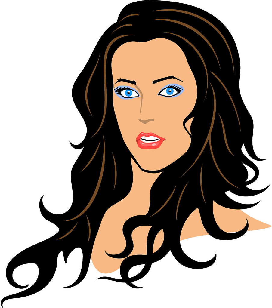 Beautiful Girl Clipart - Cliparts.co