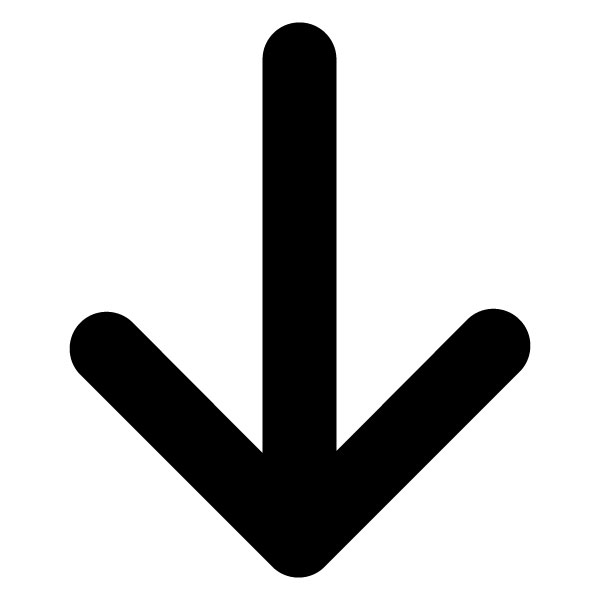 Arrow Pointer Down: Symbol, Image, Graphics for Way Finding ...