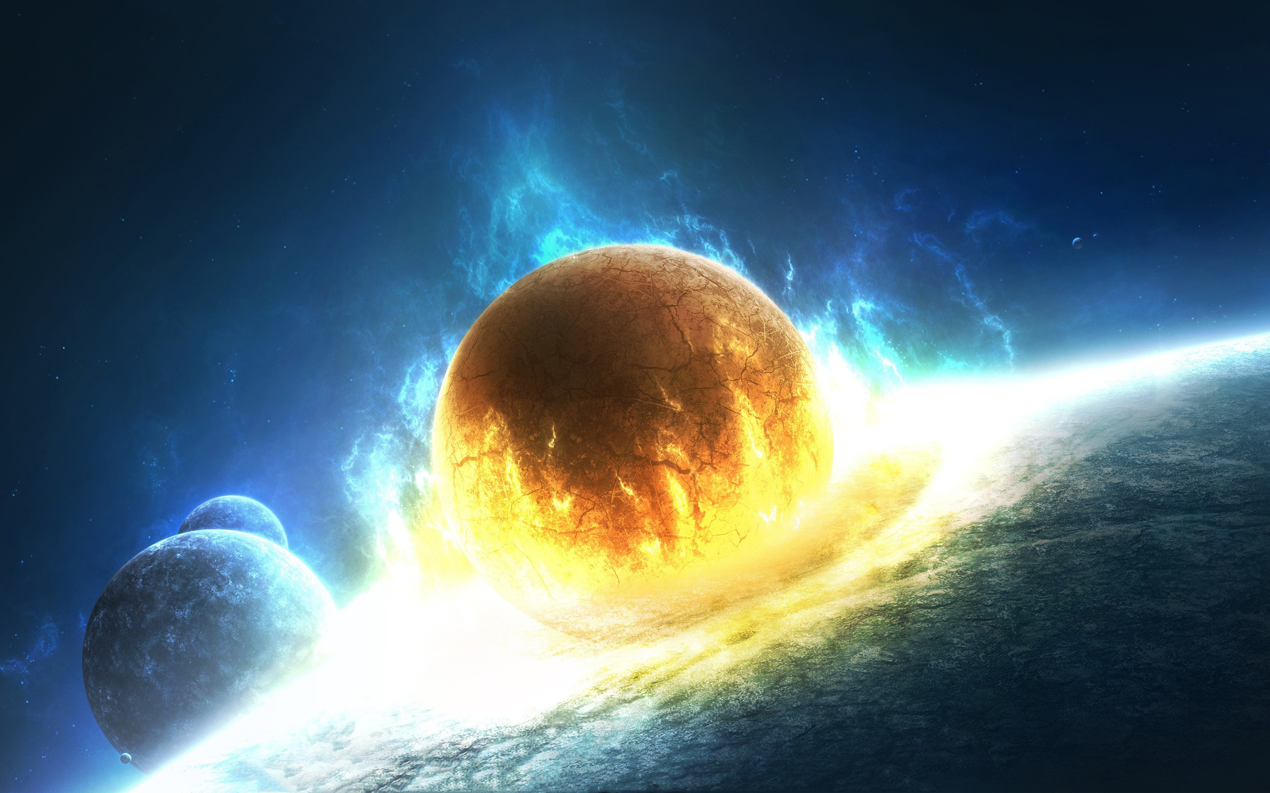 Colliding Planets #7011057