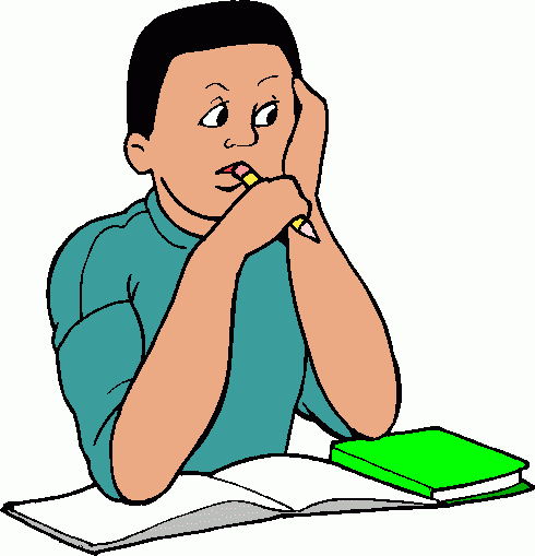 Boy Studying - ClipArt Best