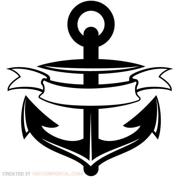 DeviantArt: More Like Anchor vector ribbon clip art by Vectorportal