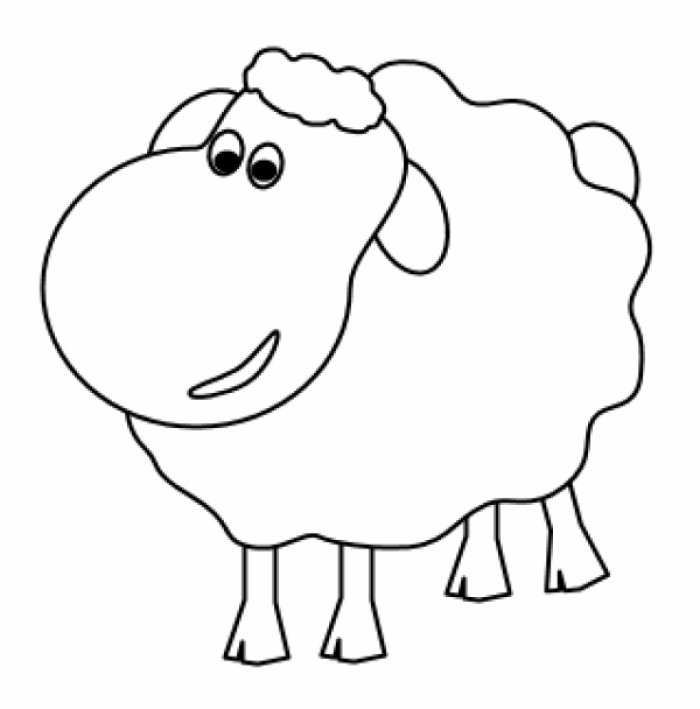 th lamb Colouring Pages (page 2)