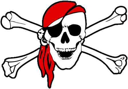 Pirate Skull And Bones Clip Art Download