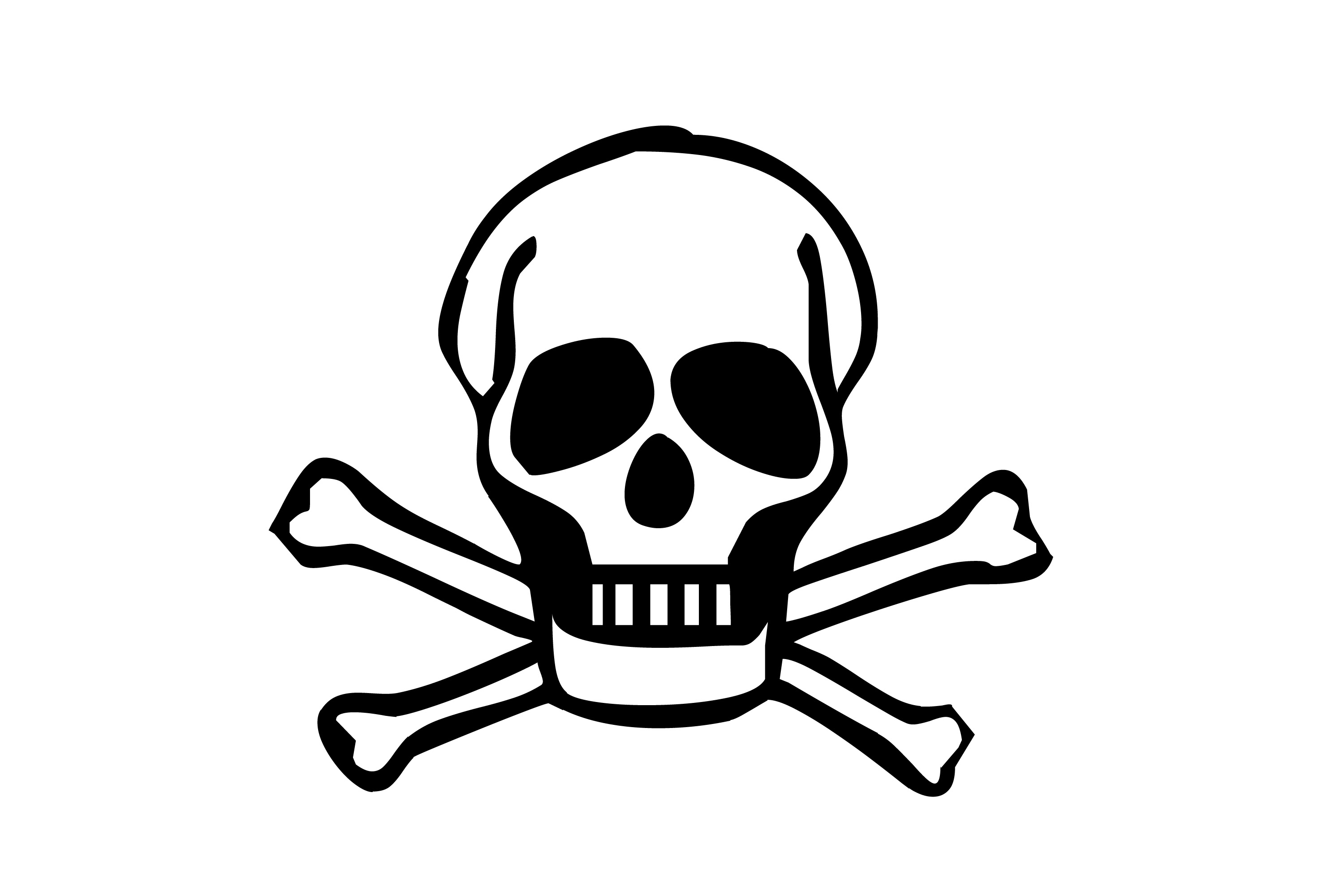 Skull And Bones Picture - ClipArt Best