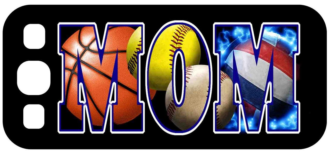 Galaxy S3 Custom Cover Case Mom Baseball Softball Basketball ...