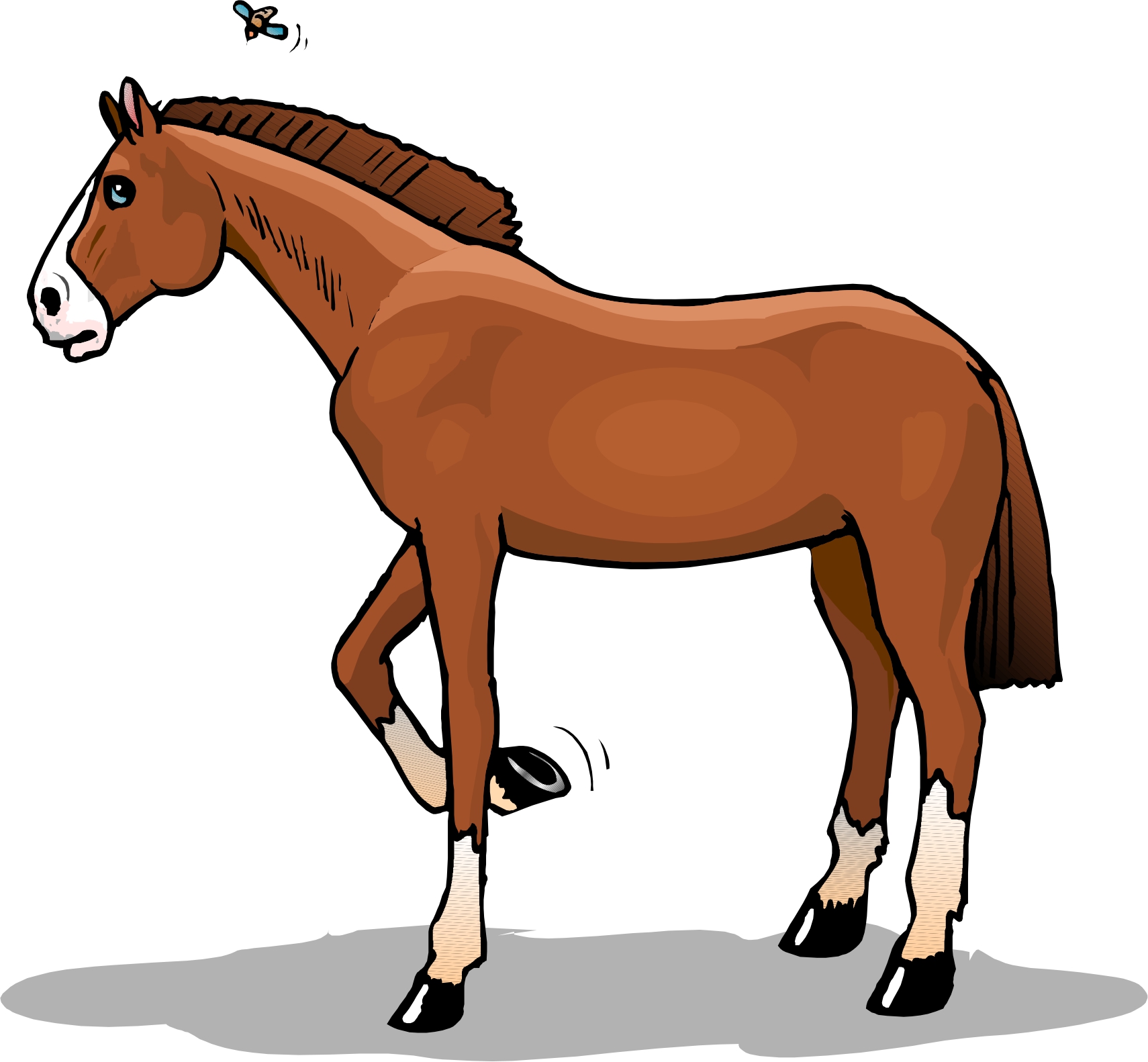Picture Of Cartoon Horse - Cliparts.co