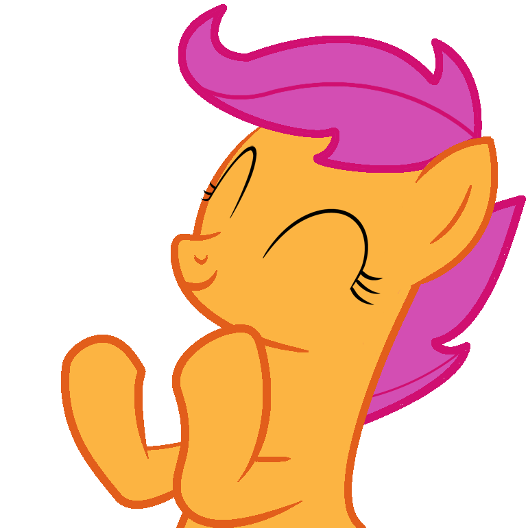 Scootaloo Clapping : mylittlepony